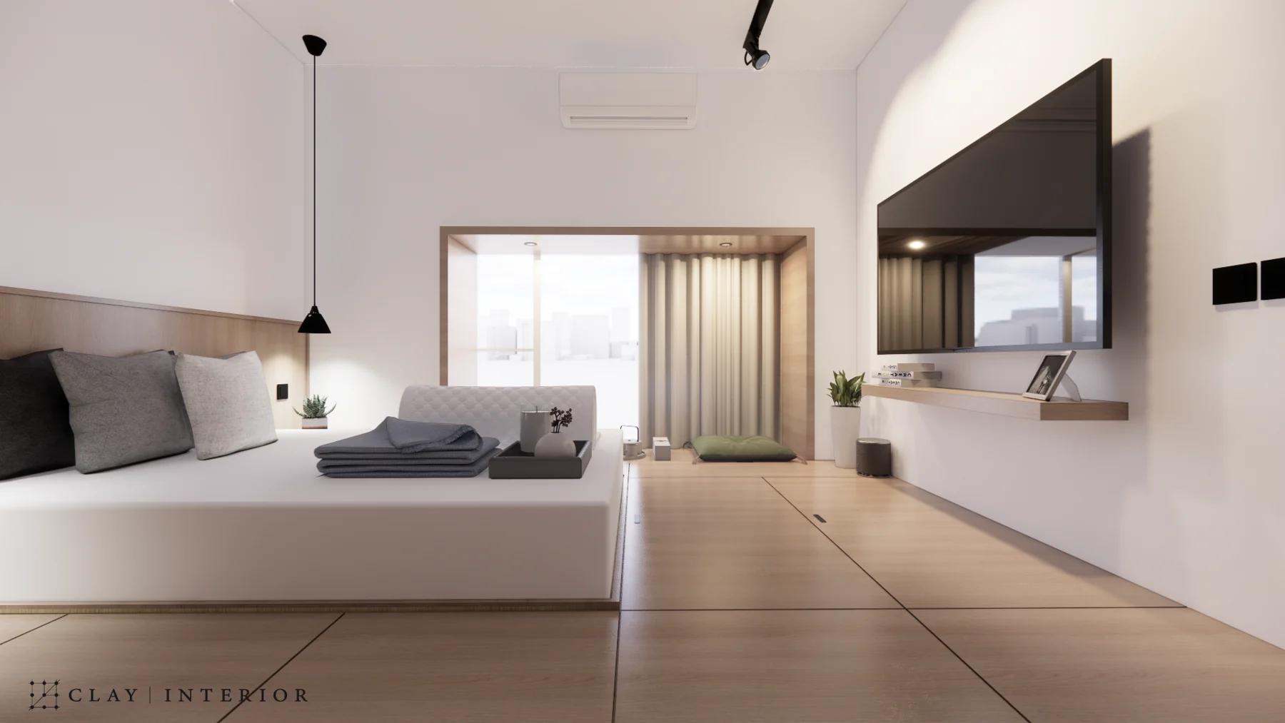 君臨天下 · 主人房設計 · CLAY Design / CLAY INTERIOR