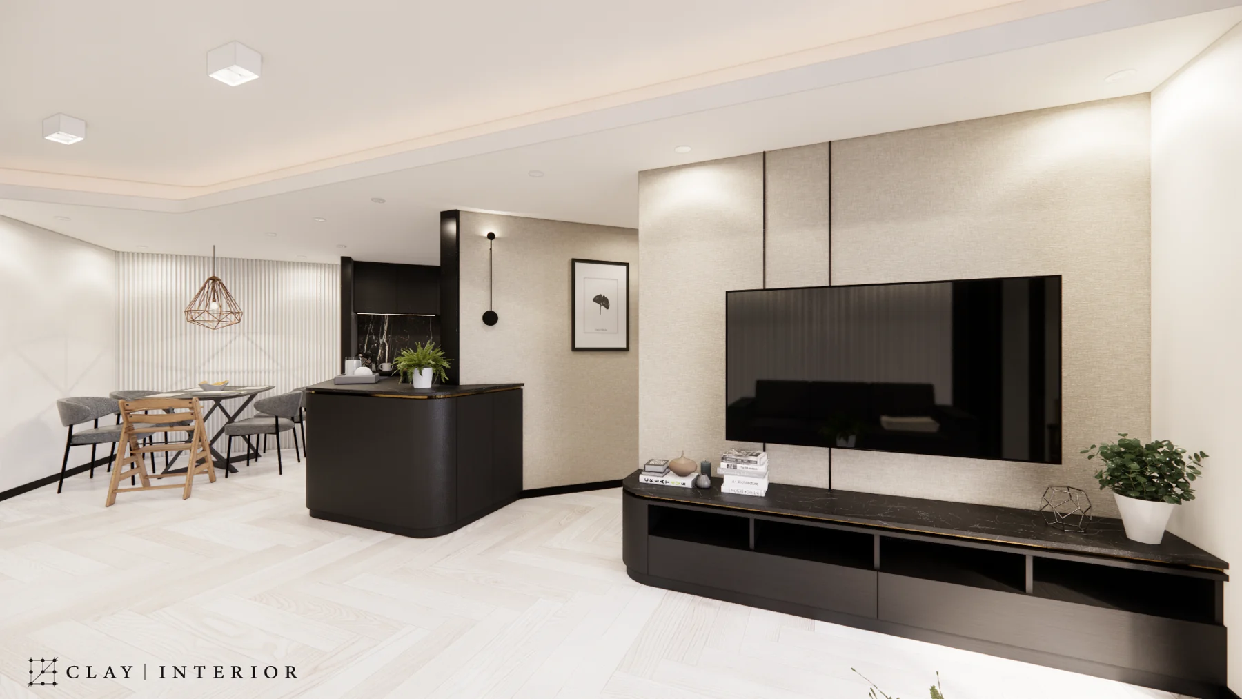 太古城 · 客廳設計 · CLAY Design / CLAY INTERIOR