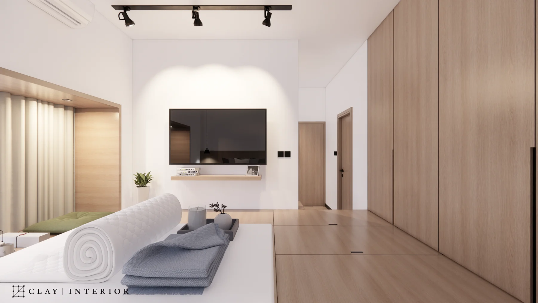 君臨天下 · 主人房設計 · CLAY Design / CLAY INTERIOR