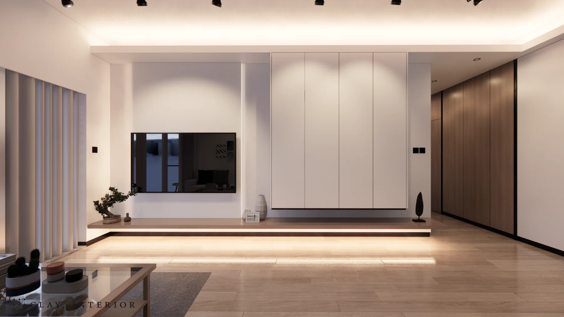 君臨天下 · 客廳設計 · CLAY Design / CLAY INTERIOR