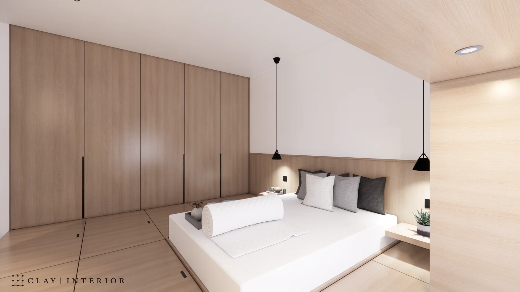 君臨天下 · 主人房設計 · CLAY Design / CLAY INTERIOR